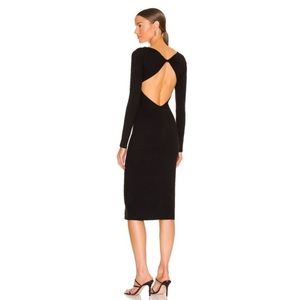 REVOLVE Lovers and Friends Ellie Midi Dress in Black Size XXS